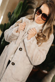 Stonefield Fashion - www.stonefieldfashion.be - Faux Fur Coat Ecru