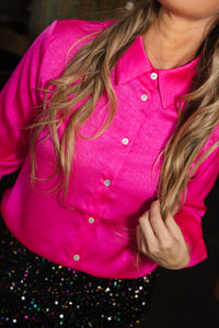 Estelle Blouse Fuchsia