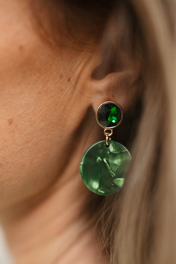 Stonefield Fashion - www.stonefieldfashion.be - Earrings Green