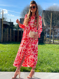 Stonefield Fashion - www.stonefieldfashion.be - Long Dress Flames