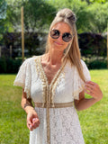 Stonefield Fashion - www.stonefieldfashion.be - Ibiza Boho Dress White